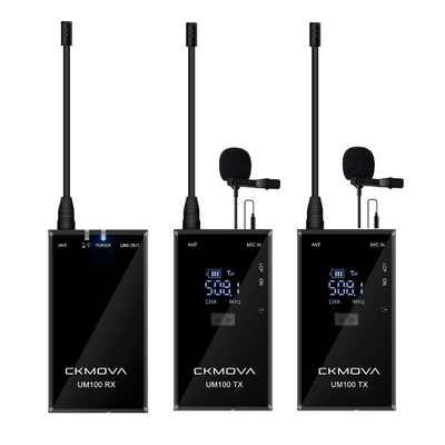 CKMOVA UM100 Kit2 Ultra-Compact UHF Wireless Microphone