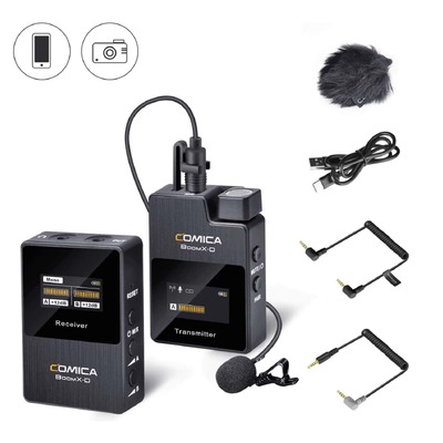 COMICA BoomX-D1 Wireless Lavalier Microphone System