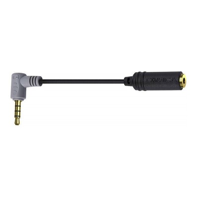 COMICA CVM-SPX 3.5mm TRS Female to TRRS Male Audio Cable Adapter