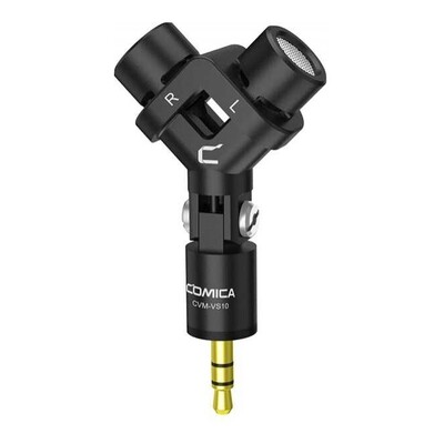 Comica CVM-VS10 Stereo Microphone for Smartphone and GoPro