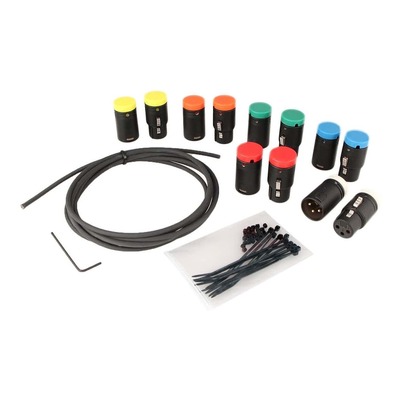 Cable Techniques CT-LP-DIY-X-6 Low-Profile XLR DIY 6 Set