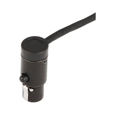 Cable Techniques CT-LPS-TA3-180-K LPS Low-Profile Mini-XLR Right Angle Connector