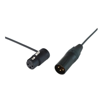 Cable Techniques CT-LPX-RS-24K Low-Profile Female to Straight Male XLR-3 Cables
