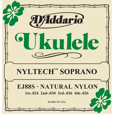 D'Addario EJ88S Nyltech Soprano Ukulele Strings