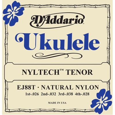 D'Addario EJ88T Nyltech Tenor Ukulele Strings