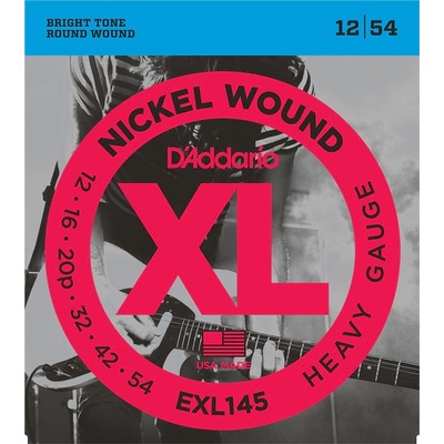 D'Addario EXL145 Electric Guitar Strings - Heavy 12-52