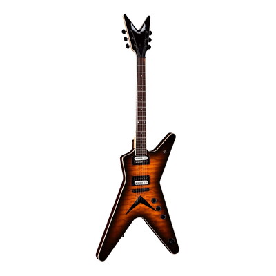 Dean ZX Quilted Maple Electric Guitar - Trans Brazillia