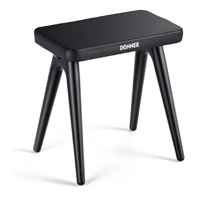 Donner DKB-100 Solid Wood Piano Bench - Black