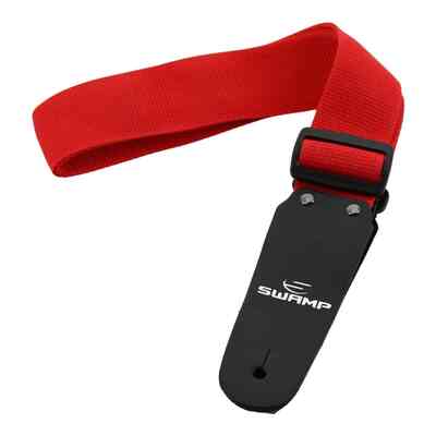 SWAMP Polypropylene Guitar Strap - Red