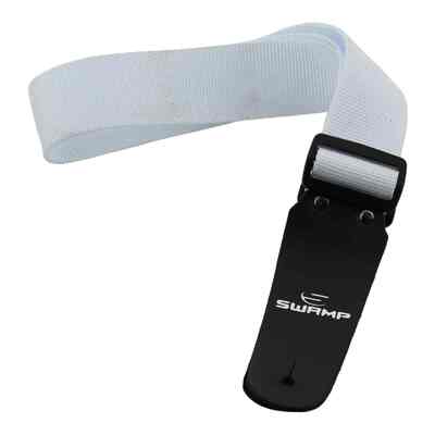 SWAMP Polypropylene Guitar Strap - White