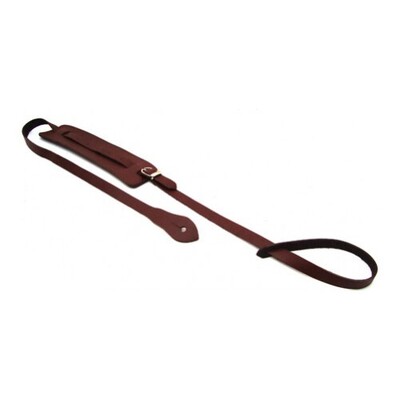 DSL Mandolin Classic Strap for F Style Mandolins - Maroon/Brown