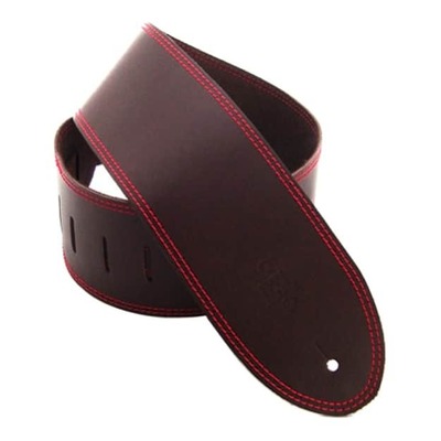 DSL SGE35 Single Ply Classic Leather Strap 3.5" - Brown