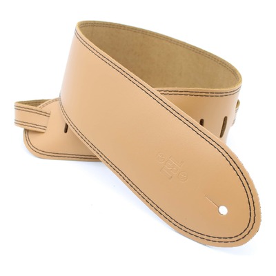 DSL SGE35-18 Single Ply Classic Leather Strap 3.5" - Tan