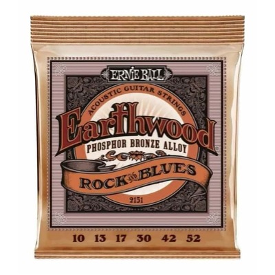Ernie Ball 2151 Earthwood Rock and Blues Phosphor Bronze Acoustic Guitar Strings