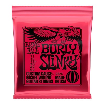 Ernie Ball 2226 Burly Slinky Electric Guitar Strings 11-52