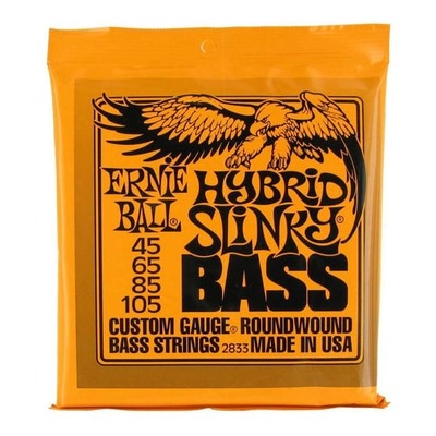 Ernie Ball 2833 Hybrid Slinky Bass Guitar Strings 45 - 105