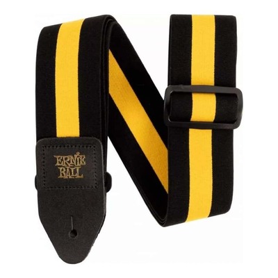 Ernie Ball 5328 Stretch Comfort Racer Yellow Guitar Strap