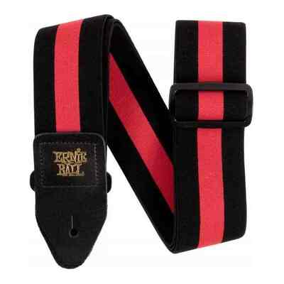 Ernie Ball 5329 Stretch Comfort Racer Red Guitar Strap
