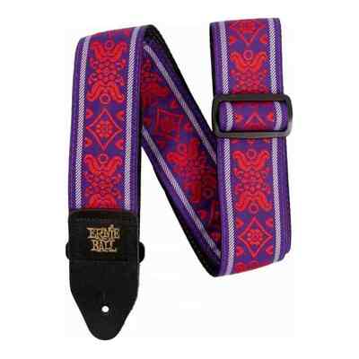 Ernie Ball 5330 Jacquard Guitar Strap - Royal Flush Red