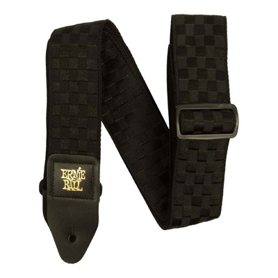 Ernie Ball 5341 Jacquard Guitar Strap - Black Checkers