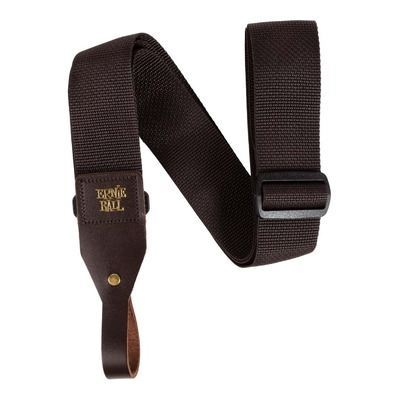 Ernie Ball 5366 Polypro Acoustic Guitar Strap - Brown