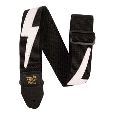 Ernie Ball 5399 Premium Guitar Strap - White Lightning
