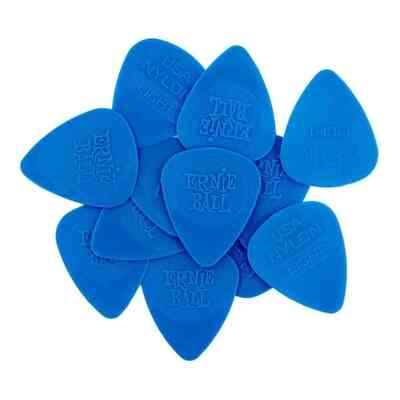 Ernie Ball 9135 Injection Molded Nylon Thin Picks 0.53mm - 12-Pack