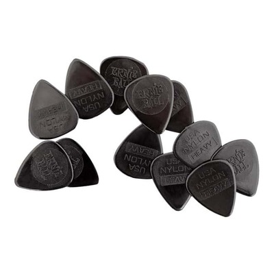 Ernie Ball 9137 Injection Molded Nylon Heavy Picks 0.97mm - 12-Pack