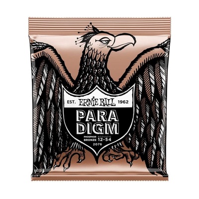 Ernie Ball PARADIGM Med Light Phosphor Bronze Acoustic Guitar Strings - 12-54