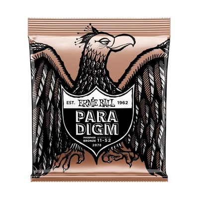 Ernie Ball PARADIGM Light Phosphor Bronze Acoustic Guitar Strings - 11-52