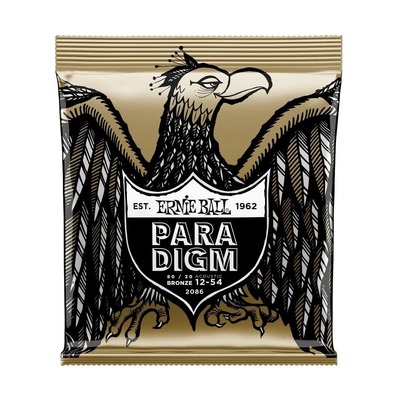 Ernie Ball PARADIGM Med Light 80/20 Bronze Acoustic Guitar Strings - 12-54