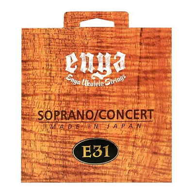 Enya E31 Fluorocarbon Soprano Concert Ukulele String Set