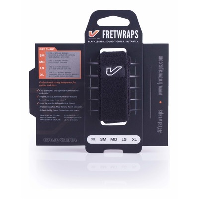 Gruv Gear Fretwraps Guitar String Muters Small - Black