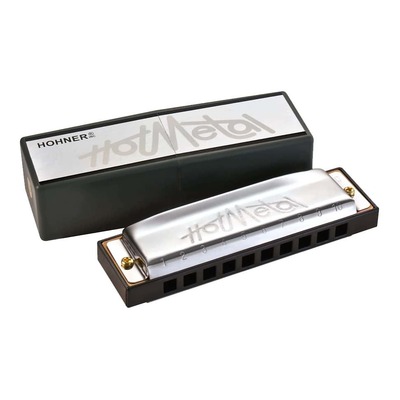 Hohner Enthusiast Series Hot Metal Harmonica - Key of A