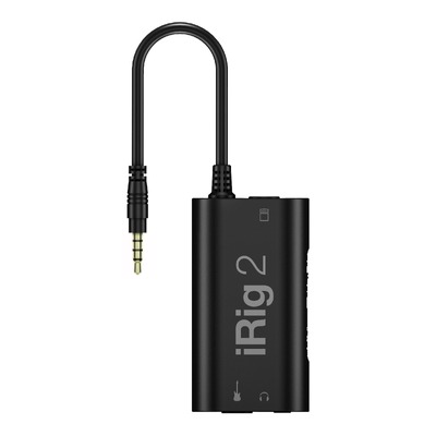 IK Multimedia iRig 2 Guitar Interface for iOS and Mac