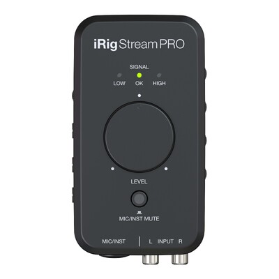 iRig Stream Pro 4-in - 2-out Streaming Audio Interface