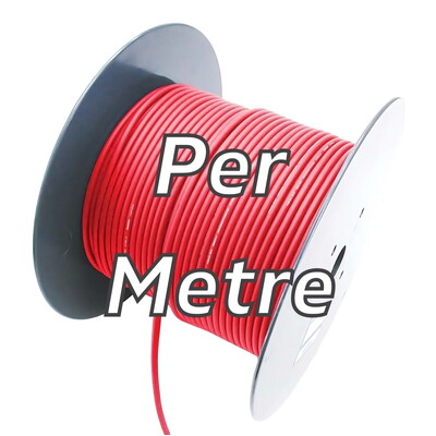 Mogami W2549 Neglex Microphone Cable - Red - Per Metre