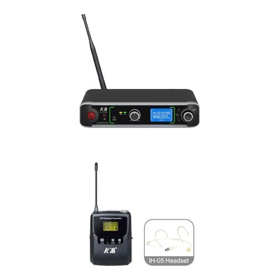 ICM IU-1018A Single Channel Wireless Microphone System - 1 Bodypack Transmitter 