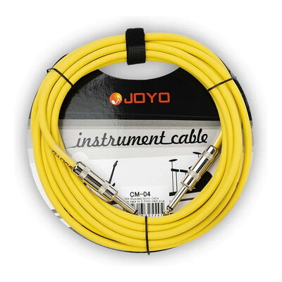 Joyo CM-04 15ft Instrument Lead Shielded Mono Cable - Yellow