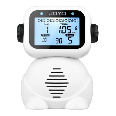 JOYO JM-93 Digital Voice Rechargeable Metronome - White
