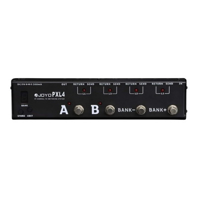 JOYO PXL-4 Guitar Effects Pedal Switcher - 4 Loop - Foot Controller