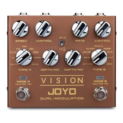 JOYO R-09 Vision Dual Modulation Guitar Effect Pedal
