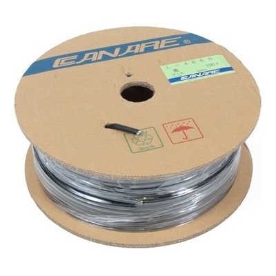 Canare Twisted Pair Microphone Cable - L-2T2S - BLACK - 100m Roll