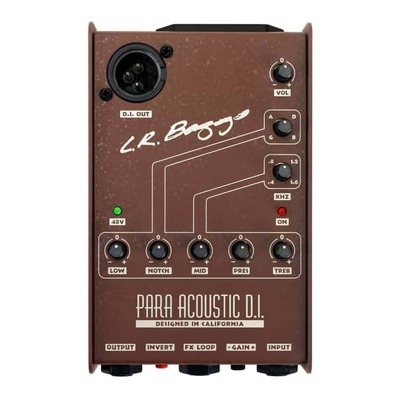 LR Baggs Para DI Acoustic Guitar Preamp and DI with 5-Band EQ