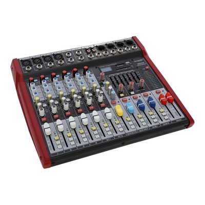 SWAMP 6 Channel Mixing Desk - 4 Mic Preamps - Graphic EQ - Bluetooth