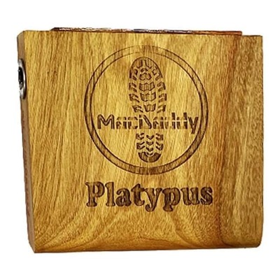 MacDaddy MDP1 V2 "Platypus" Compact Stomp Box - Natural Finish