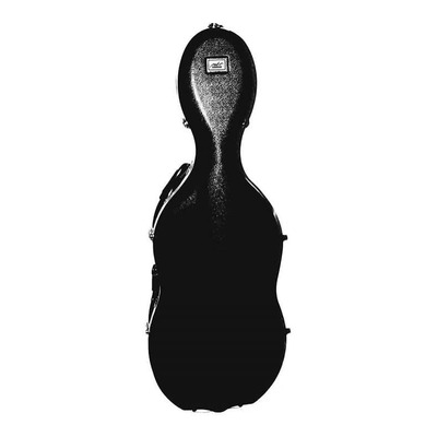 MBT ABS 4/4 Size Cello Case with Wheels - Black