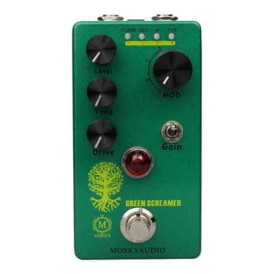 Mosky Green Screamer Booster Overdrive Guitar Effect Pedal