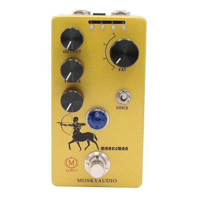 Mosky Marksman High Gain Overdrive Guitar Effect Pedal