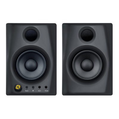 Pair of Monkey Banana Gibbon Air Bluetooth Active 4" Studio Monitors - Black